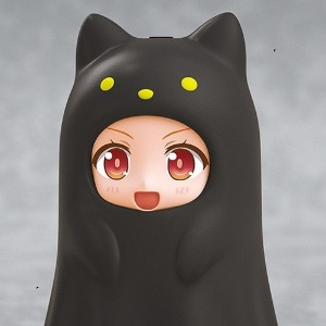 [23년 05월~06월 입고예정][굿스마일컴퍼니] 넨도로이드 모어 얼굴 파츠 케이스 고양이 유령 BLACK Ver.